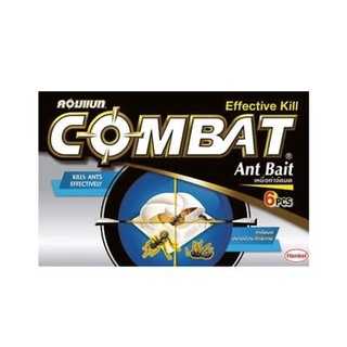 Homehapp  เหยื่อกำจัดมด COMBAT ขนาด 1.5 กรัม สีดำ - ฟ้า