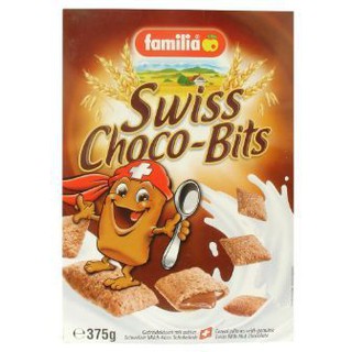 Familia Swiss Choco Bits 375g  แฟมิเลียสวิสช็อคโกแลตบิท 375 กรัม