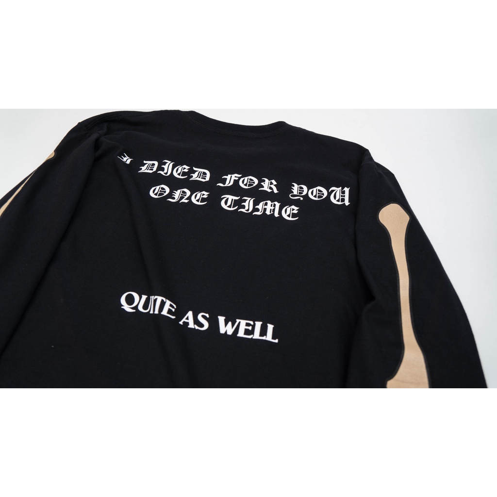 QWT48-1 GRENADE SKULL BLACK เสื้อแขนยาวดำ #2