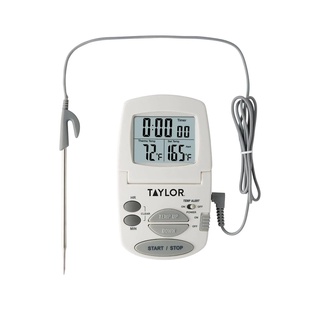 Taylor Thermometer with Timer Instant Read Wired Probe Digital เทอร์โมมิเตอร์