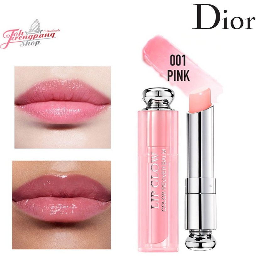Dior addict lip glow สี001 pink ขนาด 3.5g.001 | Shopee Thailand