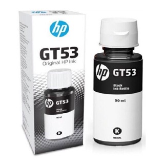 หมึกขวด HP GT53 90-ml Black Original Ink Bottle สีดำ(New package) มาทดแทน GT51BK ของแท้ 100%