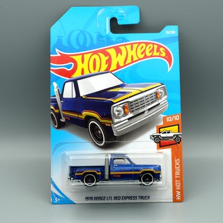 Hotwheels 1978 Dodge Lil Red Express Truck dark blue