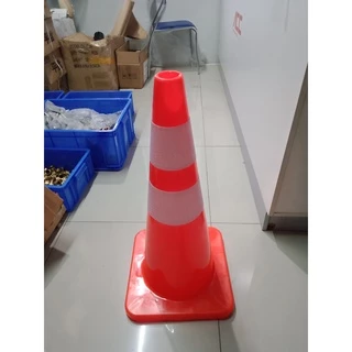 กรวย PVC กรวยจราจร กรวยฉุกเฉิน กรวยยางจราจร คาดแถบ