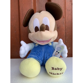 ตุ๊กตาMickey mouse babyและMinnic mouse babyใหม่แท้Disney