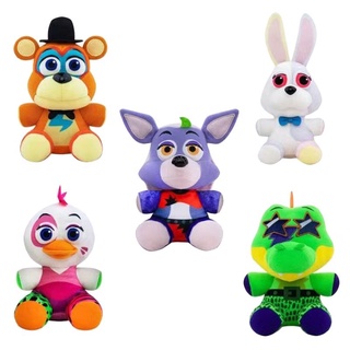 Ready Stock !!! Five Nights At Freddy Plush Toys Horror Game Bear Rabbit Crocodile Fox Duck Stuffed Toy Midnight Teddy