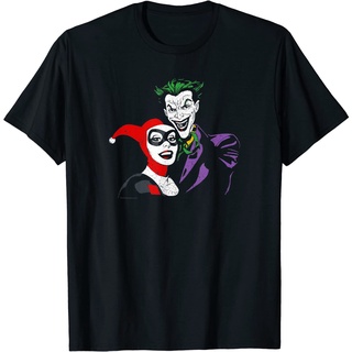 เสื้อยืด พิมพ์ลาย Batman Joker &amp; Harley Quinn สําหรับผู้ใหญ่