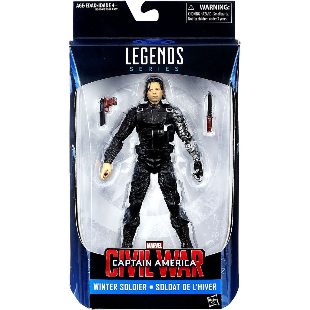 marvel legends captain america civil war 3 pack