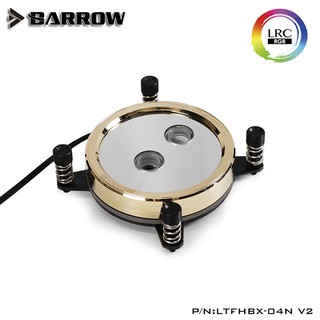 Barrow real Gold limited edition CPU water block for INTEL platform Black (ผิวเคลือบชุบเคลือบทอง 24K จัดส่งในไทย)