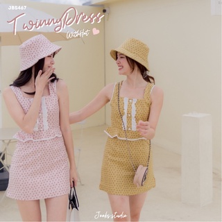 #JBS467 Twinny Dress with Hat*