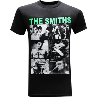 เสื้อยืด พิมพ์ลายวงร็อค The Smiths สไตล์คลาสสิก