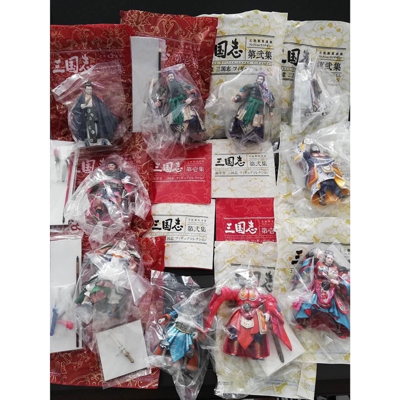 ฟิกเกอร์ สามก๊ก Kihachiro Kawamoto Romance of the Three Kingdoms Figure Collection vol. 1 & 2 by Kai