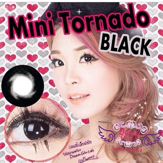 คอนเเทคเลนส์  สี mini tonado black