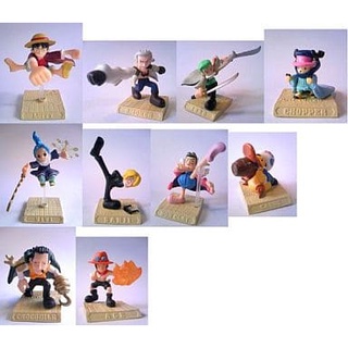 "One Piece" Gashapon Grand Battle วันพีช กาชาปอง ครบชุด 10 ตัว ของแท้ ของใหม่