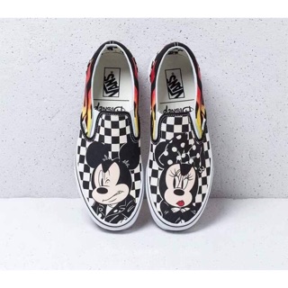 รองเท้าผ้าใบVans Mickey ห้อยป้าย (จัดส่งฟรี)