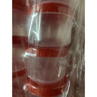 กระปุกฝาแดง กระป๋องฝาแดง กระปุกแจ่วบ่อง (144ชิ้น)