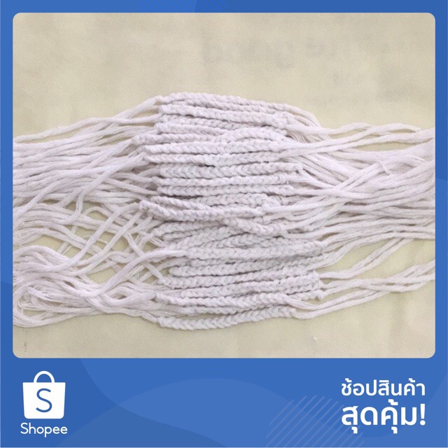 ด้ายสายสิญจน์ถัก19ถักความยาว32เซนติเมตร1แพ็ค100เส้น
