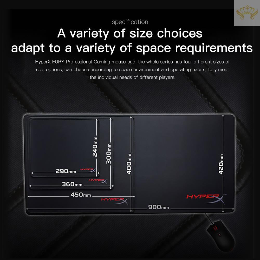 New Kingston HyperX FURY Professional Esport Gaming Mouse Pad Mat 420*900mm Extra Large HX-MPFS-XL #8