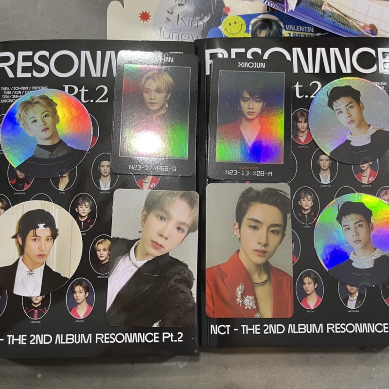 การ์ดNct Pt2 พร้อมส่ง