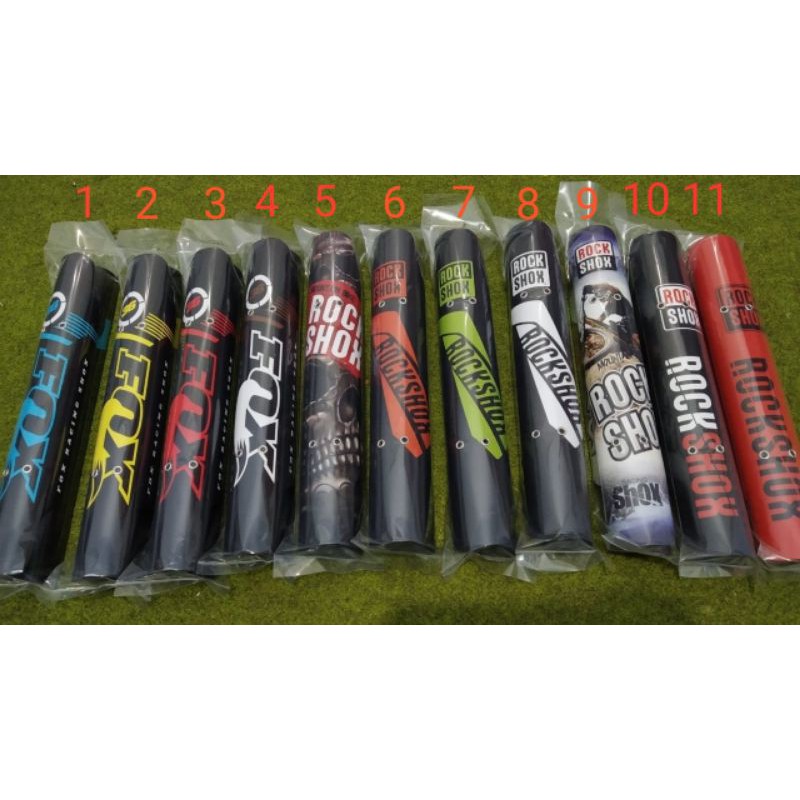 ส้อมยามส้อมป้องกันจักรยานเสือภูเขา MTB Rockshox Fox Boxxer Safety