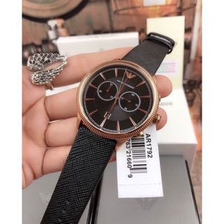 AR1792 size 43 mm. CASE THICKNESS : 11 mm CASE MATERIAL : Rose Gold-tone