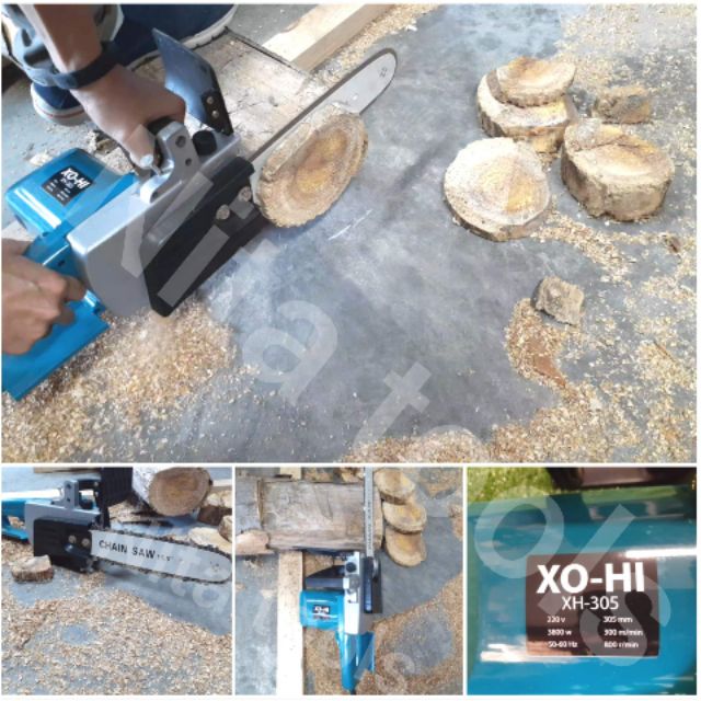 เลื่อยโซ่ไฟฟ้า3,800วัตต์ ยี่ห้อXO-HI รุ่นXH-305