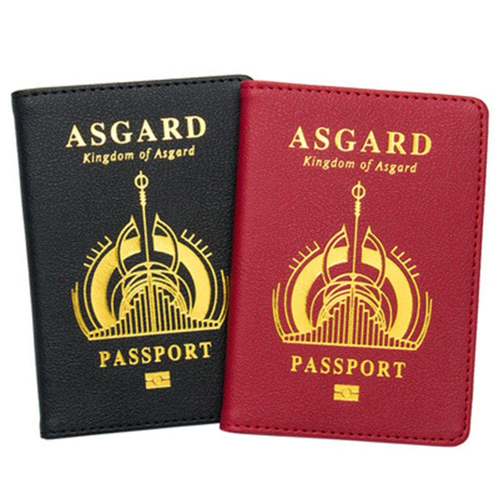 Suyo Passport L eather Travel Organizer PU LOGO Wakanda