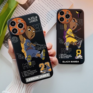 For Samsung A22 A03s A13 A12 A32 A52 A72 A53 A31 A51 A71 A50 A30s A21s A20 A30 S21 Plus S22 Ultra Basketball Star Soft Case Full Cover FK85