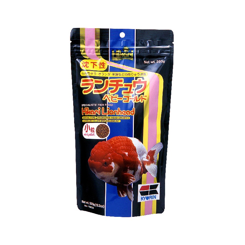 HIKARI LIONHEAD GOLDFISH PREMIUM SINKING FISH FOOD (S) 350G