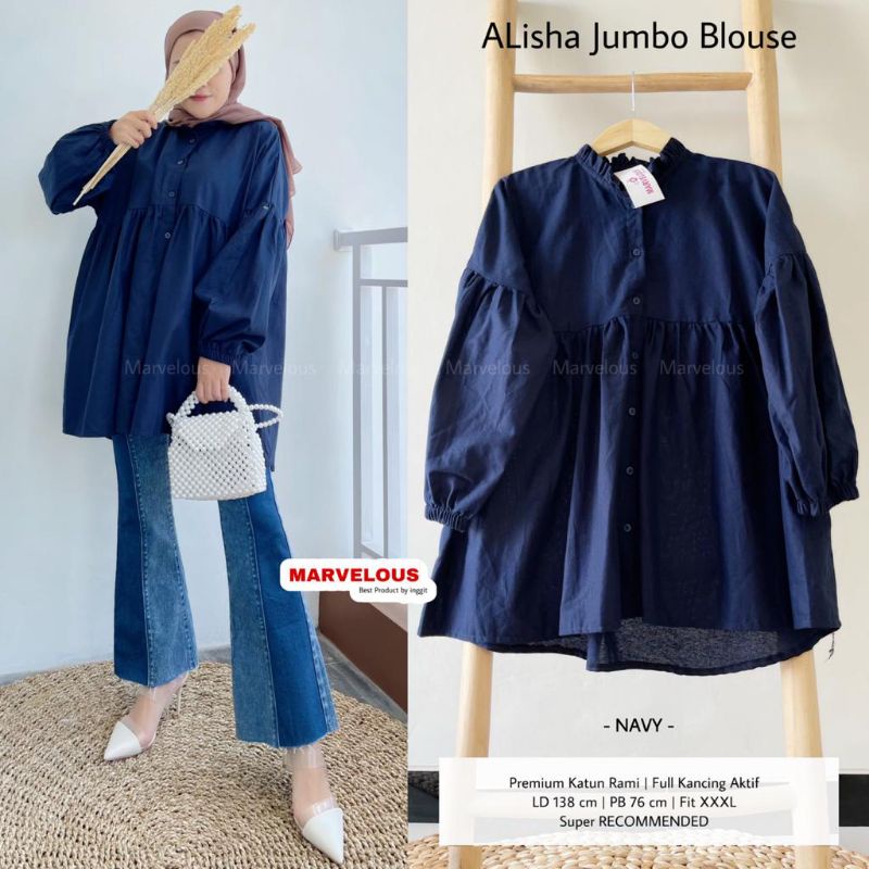Alisa Jumbo Blouse**