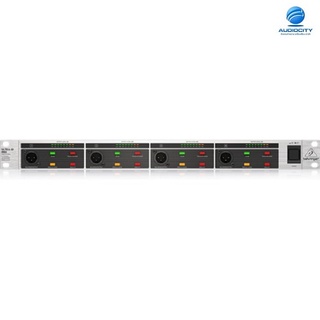 Behringer DI4000 ไดเร็คบ็อก 4-Channel Active DI-Box Switchable input attenuation allows input levels of up to +40 dB