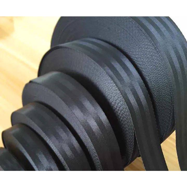 .(ยกม้วน) สายเบลท์ 1ม้วน / 50หลา สำหรับทำสายกระเป๋า/รองเท้า