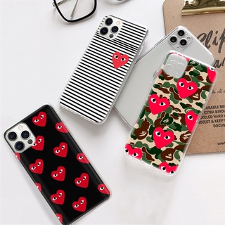 เคสโทรศัพท์มือถือแบบนิ่ม ใส ลายหัวใจ CDG Play DV-41 สําหรับ VIVO Y22s Y35 Y16 Y02 Y02S Y01 Y31 Y51