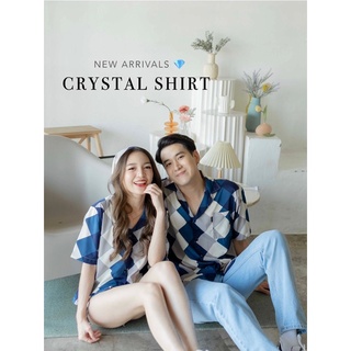 Minimal Shirt แขนสั้น Crystal Shirt