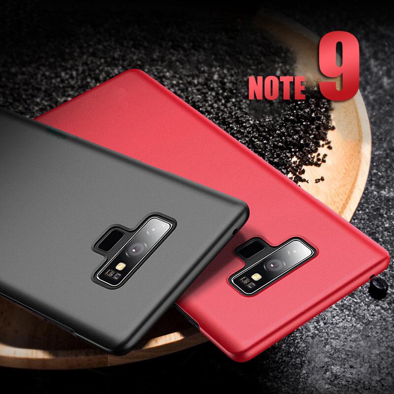 Samsung Galaxy Note 9 8 S21 FE เคส บางเฉียบ เคลือบด้าน แข็ง เคสหลัง