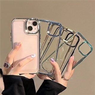 (คุณภาพสูง) เคสโทรศัพท์มือถือแบบแข็ง สําหรับ TPU+PC Premium compatible for iphone 14 Pro Max 13 Pro max 12 Pro max 11 Pro max