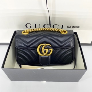 Super like very very newww Gucci marmont 22 cm. Y.19 Fullset