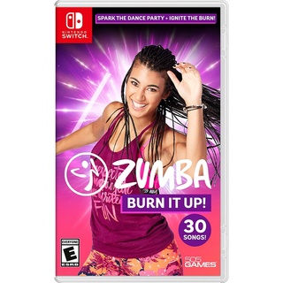 Nintendo Switch Zumba Burn it Up แผ่นเกมส์ ของแท้ มือ1 มือหนึ่ง ของใหม่ ในซีล