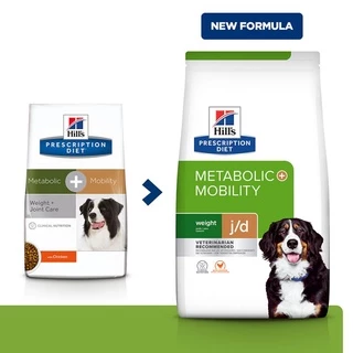 Hill's Prescription Diet Metabolic + Mobility 10.8 kg อาหารสุนัขฮิลล์สูตรลดนำ้หนักบำรุงข้อ 10.8 กิโลกรัม