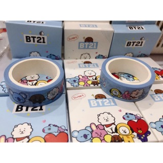 เทป สติกเกอร์ เก๋ๆ ของ BTS มี2 ลายนะคะ ราคา 59฿ ค่ะ