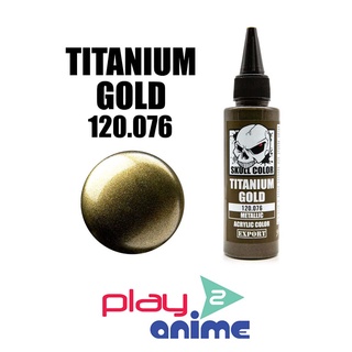 SKULL COLOR 120.076 Titanium Gold