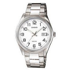 ใหม่Casio นาฬิกาข้อผู้ชาย สีเงิน สายสแตนเลส รุ่น MTP-1302D-7BVDF,MTP-1302D-7B,MTP-1302D