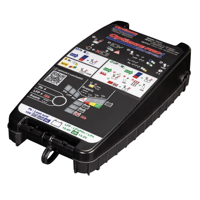 เครื่องชาร์จแบตเตอรี่ OptiMate PRO-1 DUO TM-650