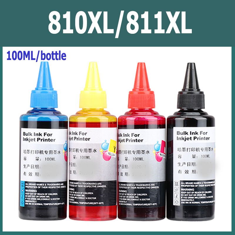 PG 810XL CL 811XL หมึก PG 810 CLl 811 ดำ PG810XL CL811XL หมึกรีฟิลใช้ได้กับ  Canon MX328, MX338, MX3