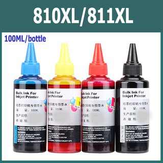 PG 810XL CL 811XL หมึก PG 810 CLl 811 ดำ PG810XL CL811XL หมึกรีฟิลใช้ได้กับ  Canon MX328, MX338, MX347, MX357, MX366