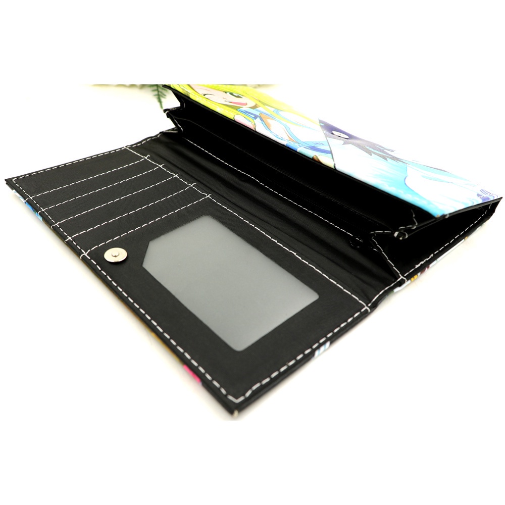 กระเป๋าสตางค์ ใบยาว หนัง PU ลายการ์ตูนอนิเมะ Date A Live Tokisaki Kurumi Bifold - รูปที่ 6