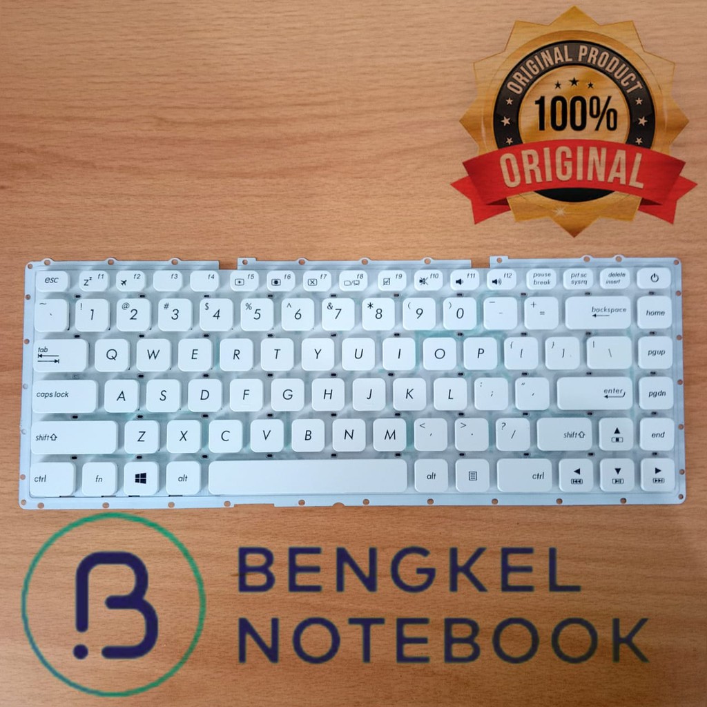 Asus X441 X441N X441NA X441NC X441SA X441SC X441UA คีย์บอร์ดสีขาว