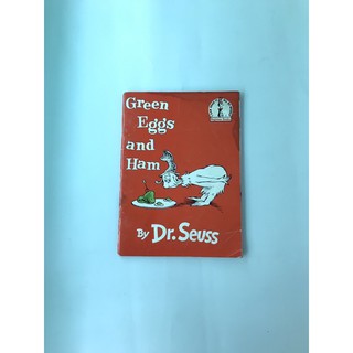 Dr.Seuss ในตำนาน Grean Egg Ham **มือสอง**สอง ปกไม่สวย