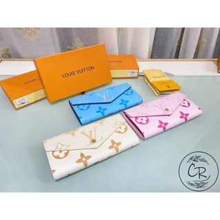 กระเป๋าสตางค์ LOUIS VUITTON Wallet ใบยาว สีหวาน พาสเทลน่ารักมากครับ🌈