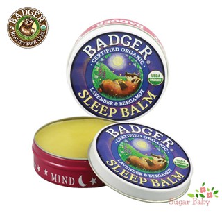 Badger Company Sleep Balm Lavender &amp; Bergamot (21 g)